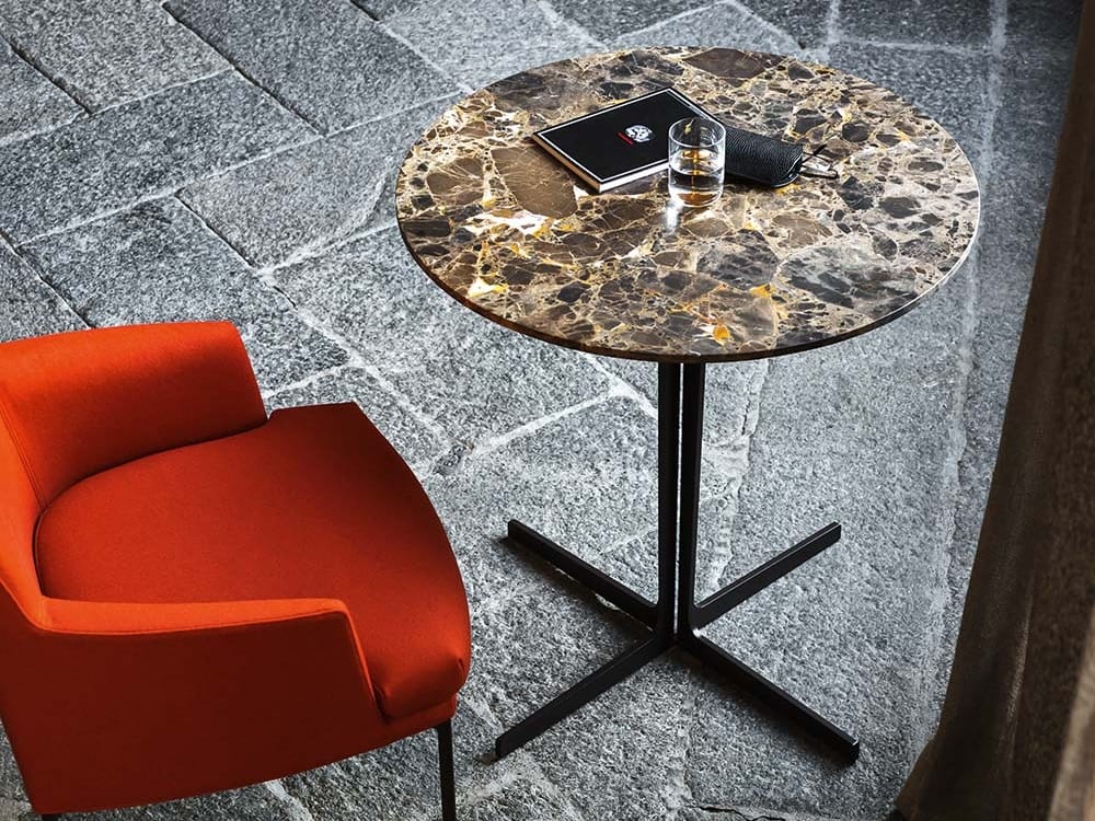 Круглый мраморный стол Tacchini SPLIT ARCH-00121320 - Вид №1