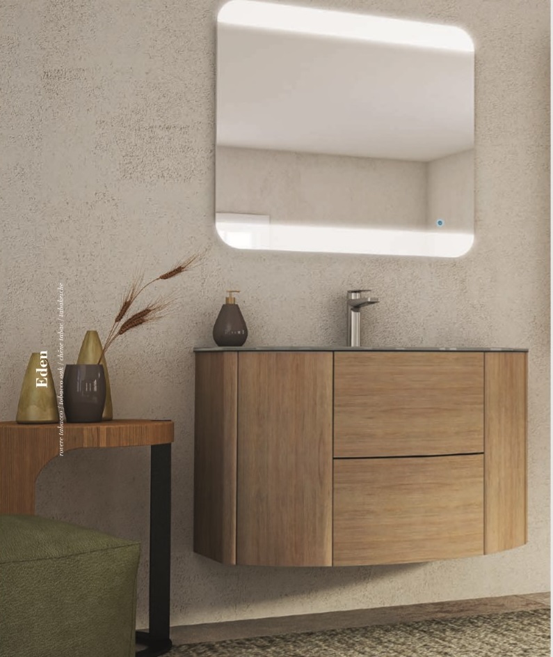 Мебель для ванной CEZARES EDEN 122 Rovere Tabacco - Вид №1