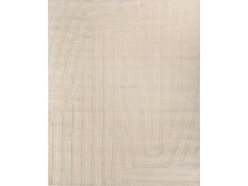 Прямоугольный ковер ручной работы из шерсти Jaipur Rugs Zuri ARCH-00130457