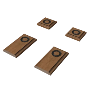 Наличник дверной VFD Грета/Милана дуб аурум 1750x90x60 мм (комплект 4 шт.) 84506832