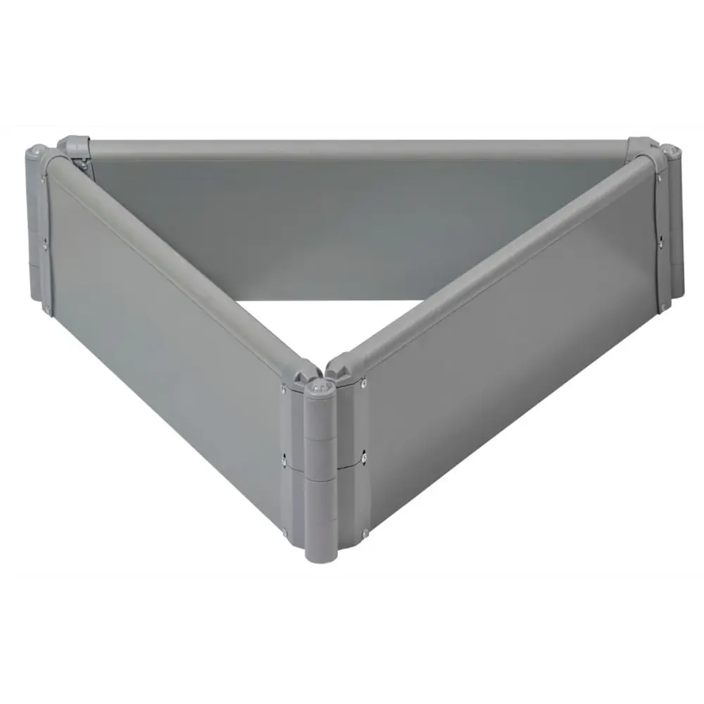 Клумба ЭкоГрядка 60смх3 h20 см ПВХ серый Santreyd STLM-2094707