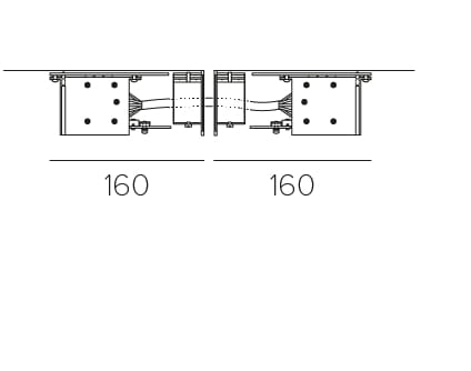 Экструдированная алюминиевая система освещения трека Letroh узел ARCH-00141698 - Вид №22