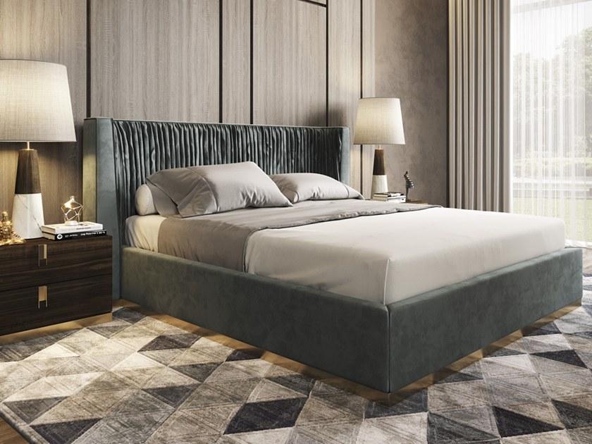 Laskasas Двуспальная кровать с мягким изголовьем Miuzza sun-id-1403181 - Вид №4