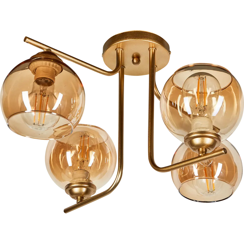 Люстра подвесная 1134/4 4 лампы цвет золотой Escada STLM-2015040 - Вид №2