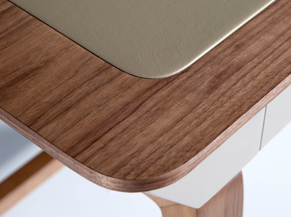 Письменный стол с ящиками деревянный BRT1701-2 от Angel Cerda ANGEL CERDA  288780 Коричневый  - Вид №13