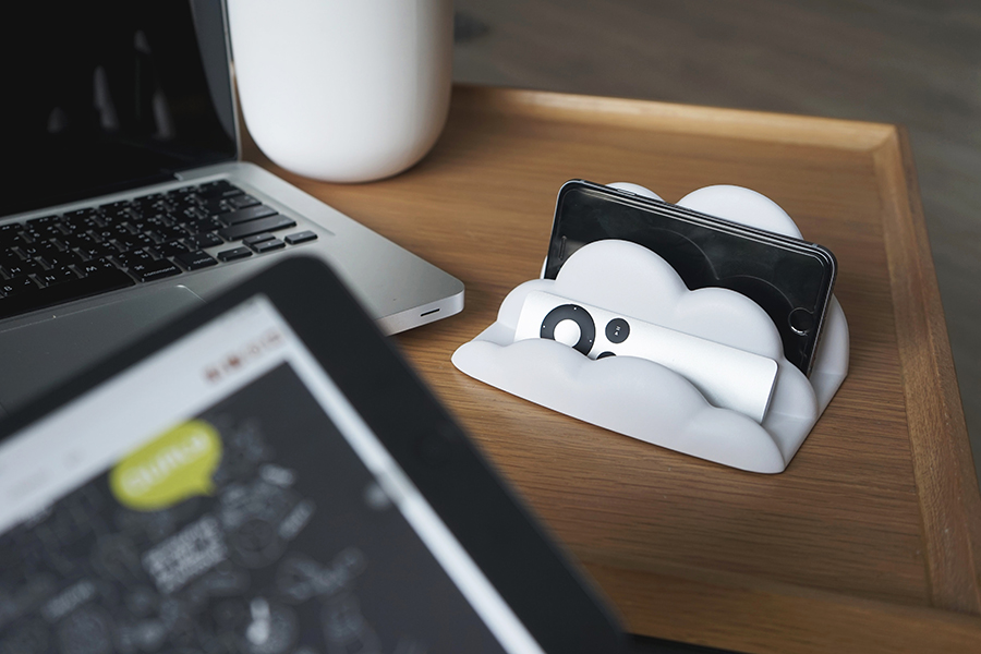 QL10266-WH Органайзер настольный cloud Qualy  - Вид №6