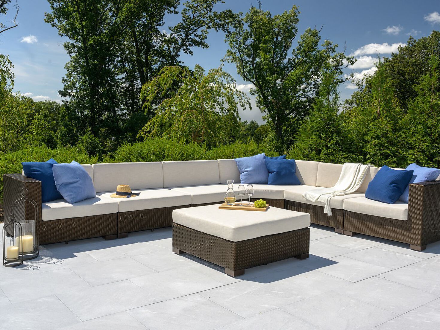 Садовый диван из смолы Walters Atlantic ARCH-00137235 - Вид №8