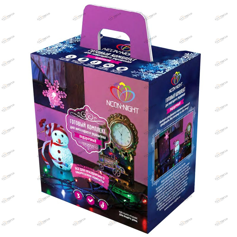 Набор Подарочный цвет гирлянд Белый SUPERNW ГИРЛЯНДЫ, ГИРЛЯНДЫ И ОСВЕЩЕНИЕ 099209 Белый 