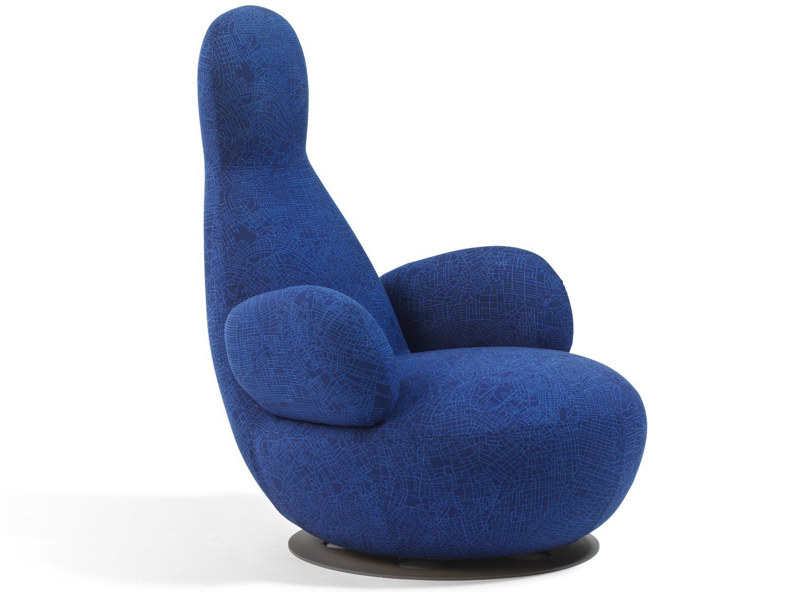 Вращающееся кресло с подлокотниками Bla Station Oppo ARCH-00067713 - Вид №10