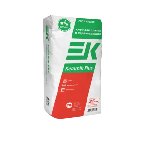 Клей для керамогранита ЕК Keramik plus 25кг