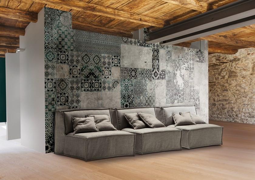 Milano Bedding Мягкий пуф со съемным чехлом из ткани Tommy sun-id-1485605 - Вид №4