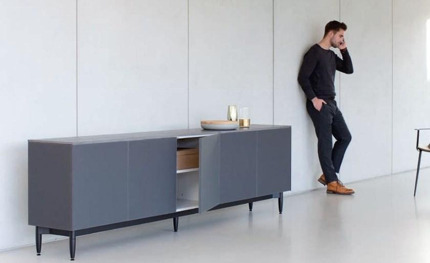 Joli Модульный буфет из керамогранита с распашными дверцами Cube sun-id-1452200 - Вид №2