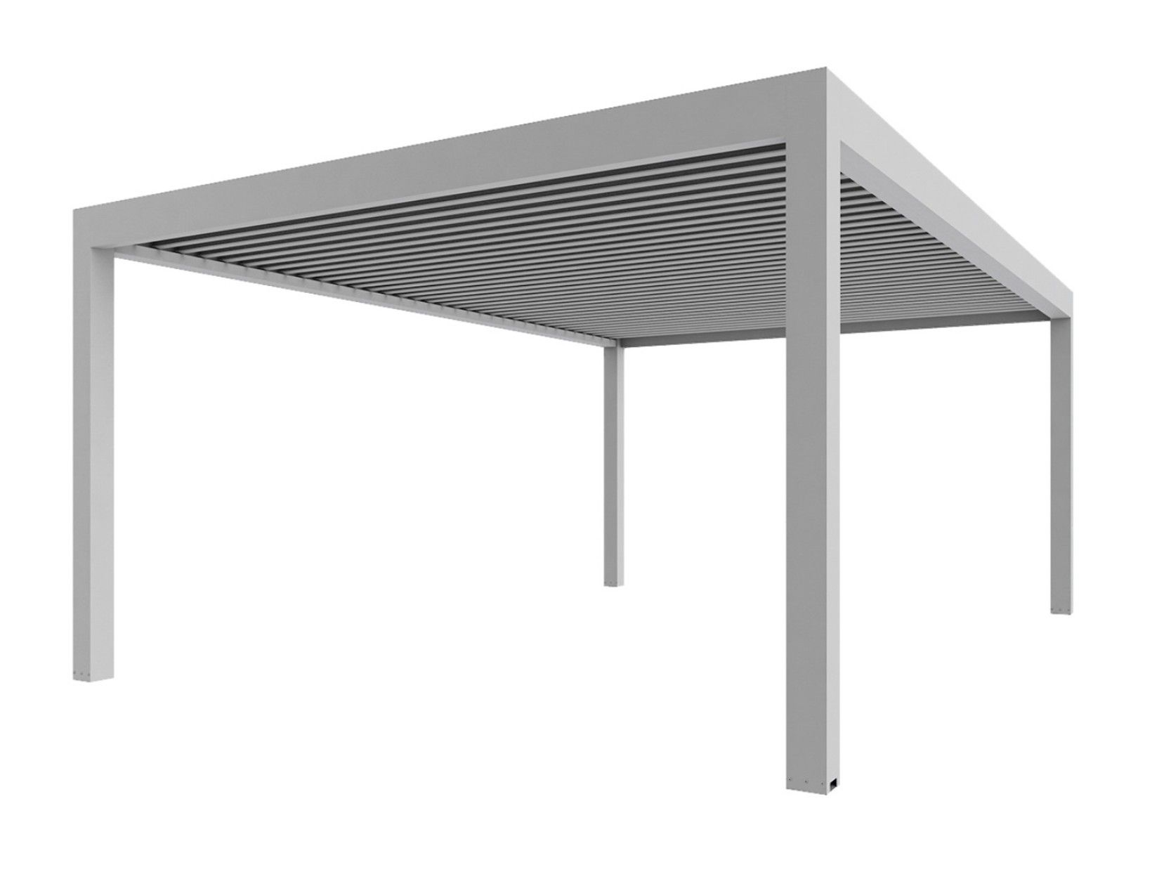 Биоклиматическая пергола из алюминия с регулируемыми ламелями и освещением Saxun P-190 ARCH-00093715 - Вид №7