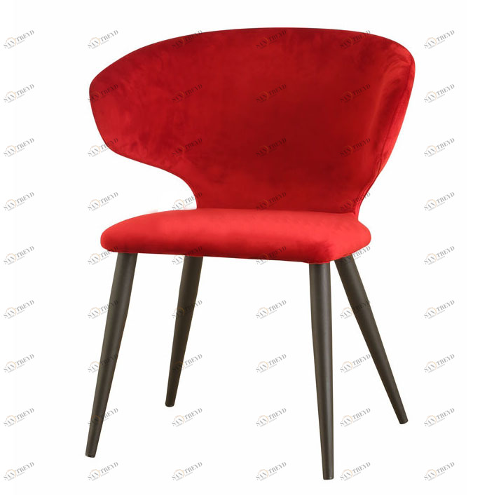 Кресло Askold Red красное РЕСТОРАЦИЯ ДИЗАЙНЕРСКИЕ, ASKOLD 096768 Красный 