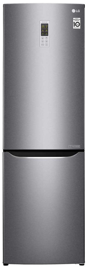 GA-B419SLGL Холодильник electronics/ 190.7x59,5x65.5, холодильная камера 230 л, морозильная камера 79 л, no frost, нижняя морозильная камера, цвет: графитовы LG Santreyd 