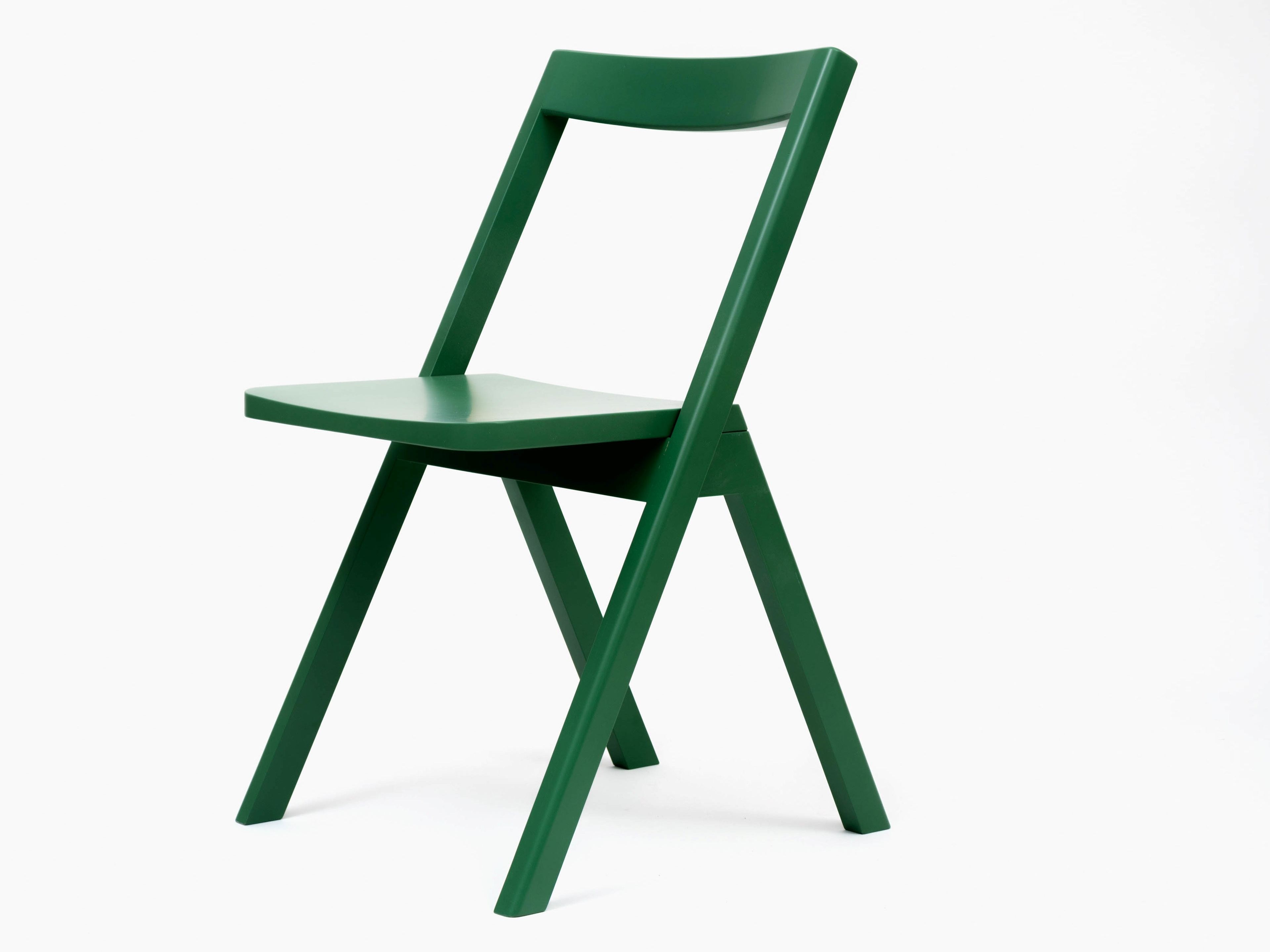 Деревянный штабелируемый стул с открытой спинкой Quinze & Milan Twix ARCH-00113943