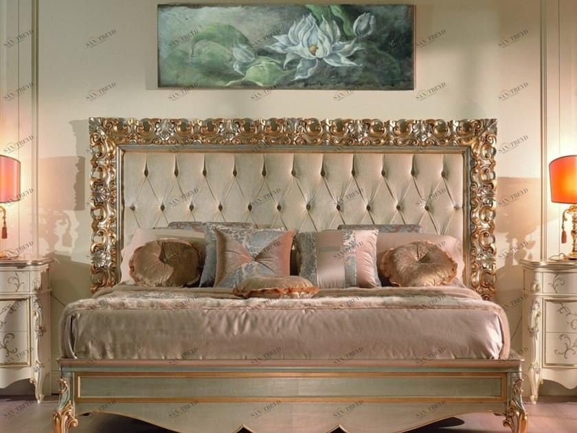 SCAPPINI & C Тафтинговое изголовье для двуспальной кровати из ткани 35th anniversary 2038