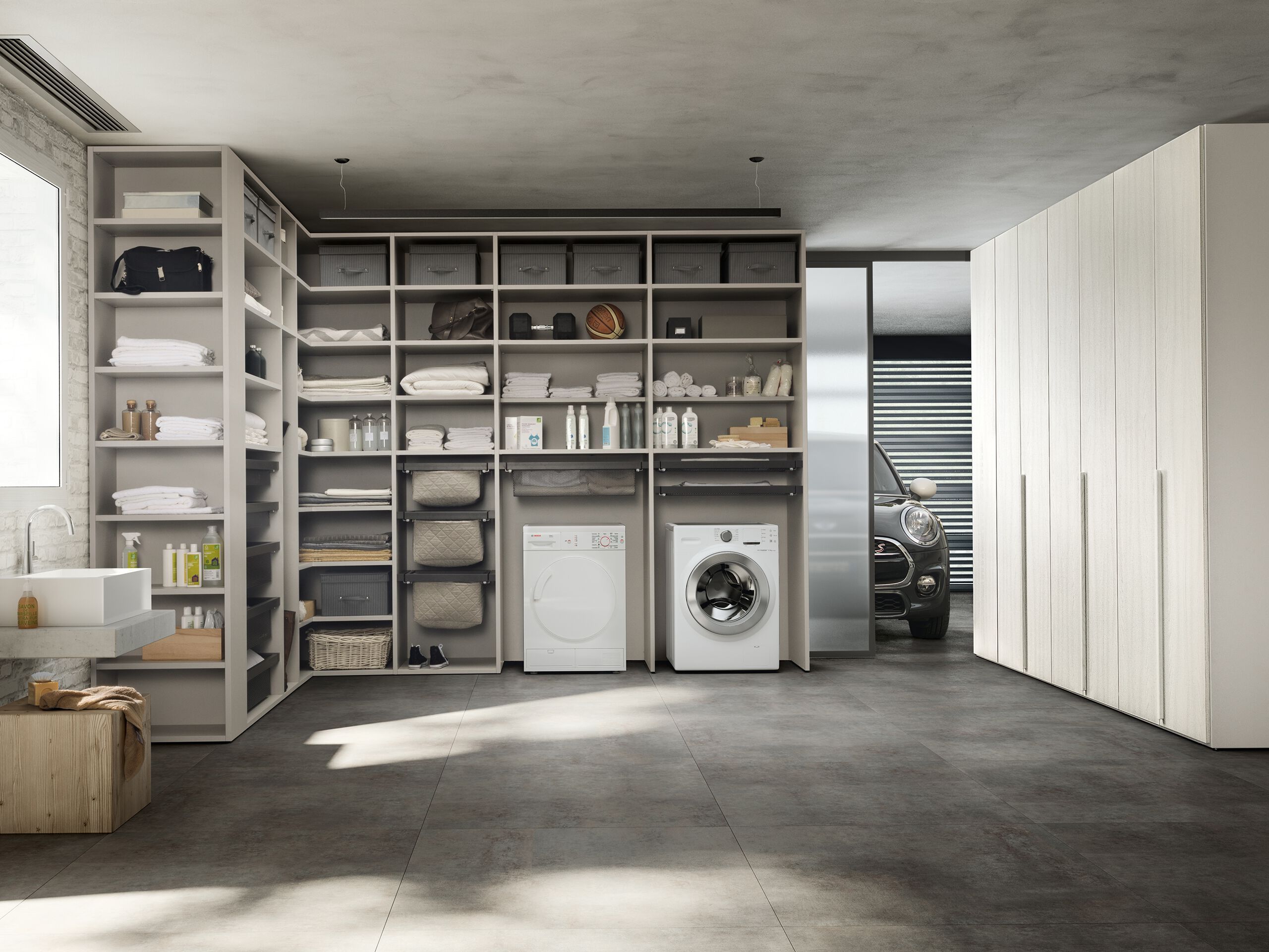 Открытый шкаф для белья Adok Интермеццо ARCH-00084786