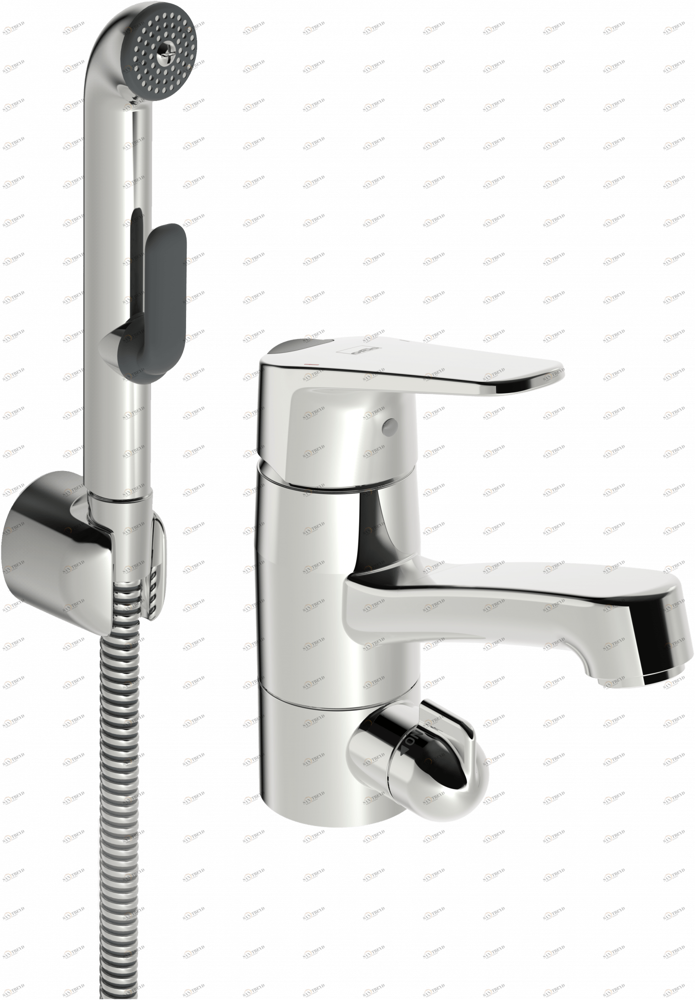 Oras 1814G Смеситель для умывальника с клапаном 1814G Vega Хром 