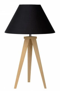 Настольная лампа дизайнерская Indicate 42502/81/30 LUCIDE КЛАССИЧЕСКИЕ 080231 Черный