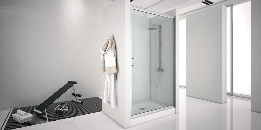 Душевая дверь Aquanet Alfa 120-12, прозрачное стекло 168420 - Вид №2