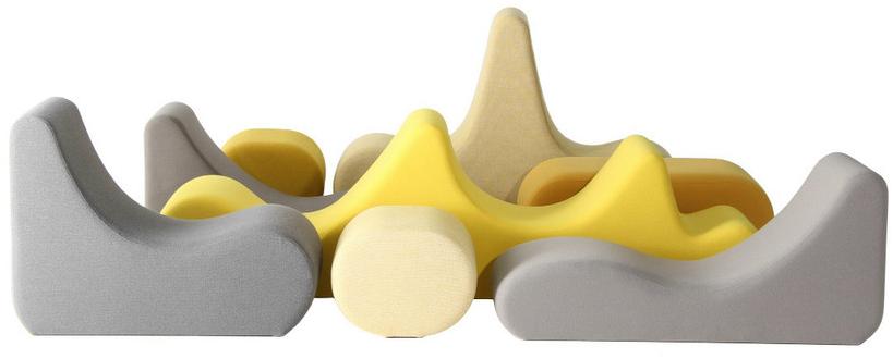 Verpan Шезлонг из мягкой ткани Welle sun-id-1427891 - Вид №2