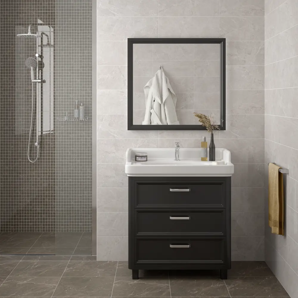 Плитка настенная Kerama Marazzi Феррара 20x50 см 1.2 м² цвет серый глянцевый STLM-2164756 - Вид №6