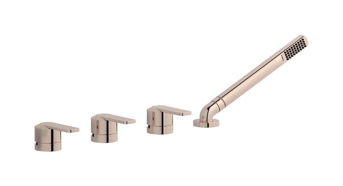 Смеситель для ванны с 4 отверстиями и ручным душем IB C-67 ARCH-00029720 - Вид №10