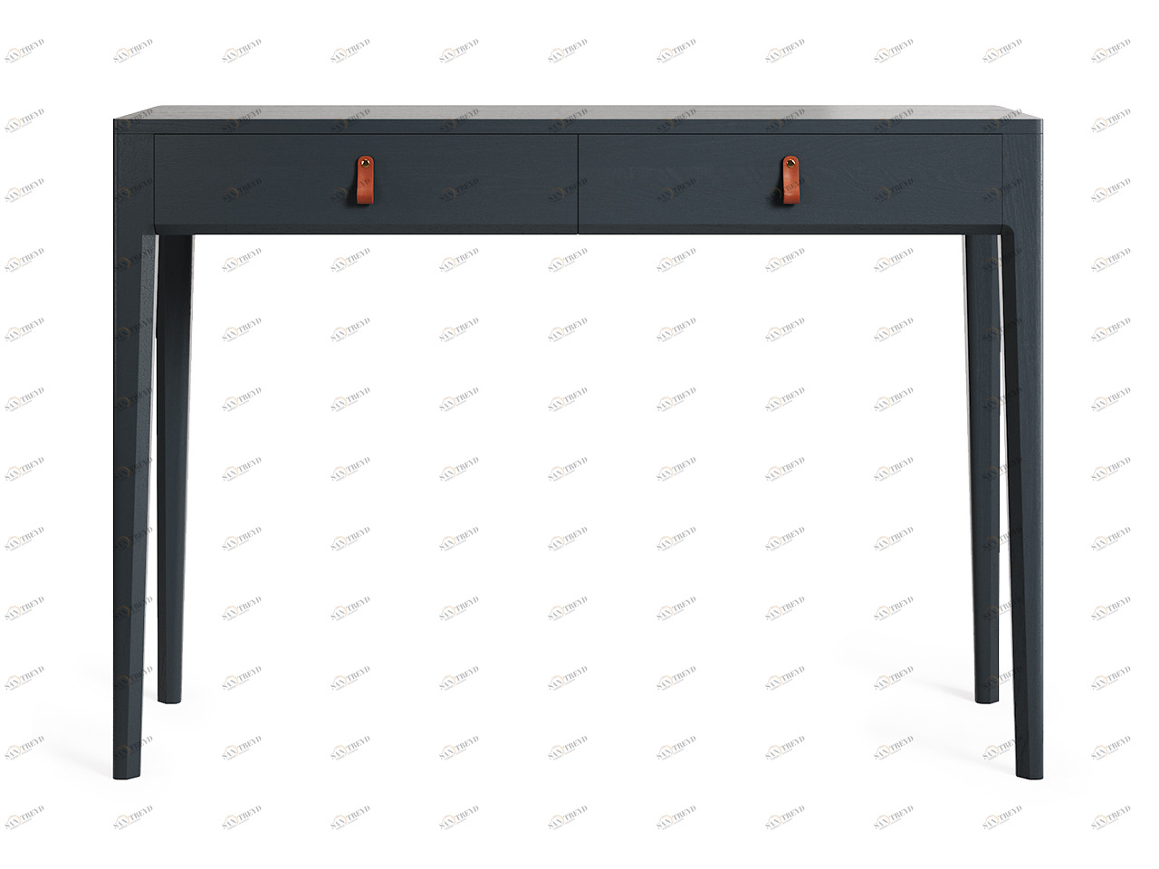 Туалетный столик с ящиками графитовый, темный Case THE IDEA  210502 Серый 