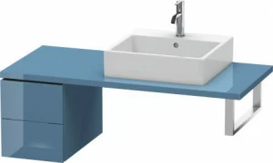 LC583504747 L-Cube Шкафчик для консоли Каменно-синий глянцевый лак