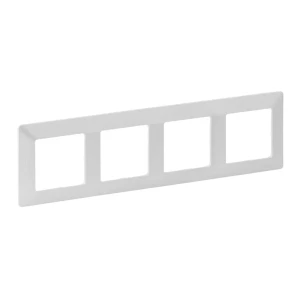 Рамка Legrand VLN-L 4 поста жемчужная