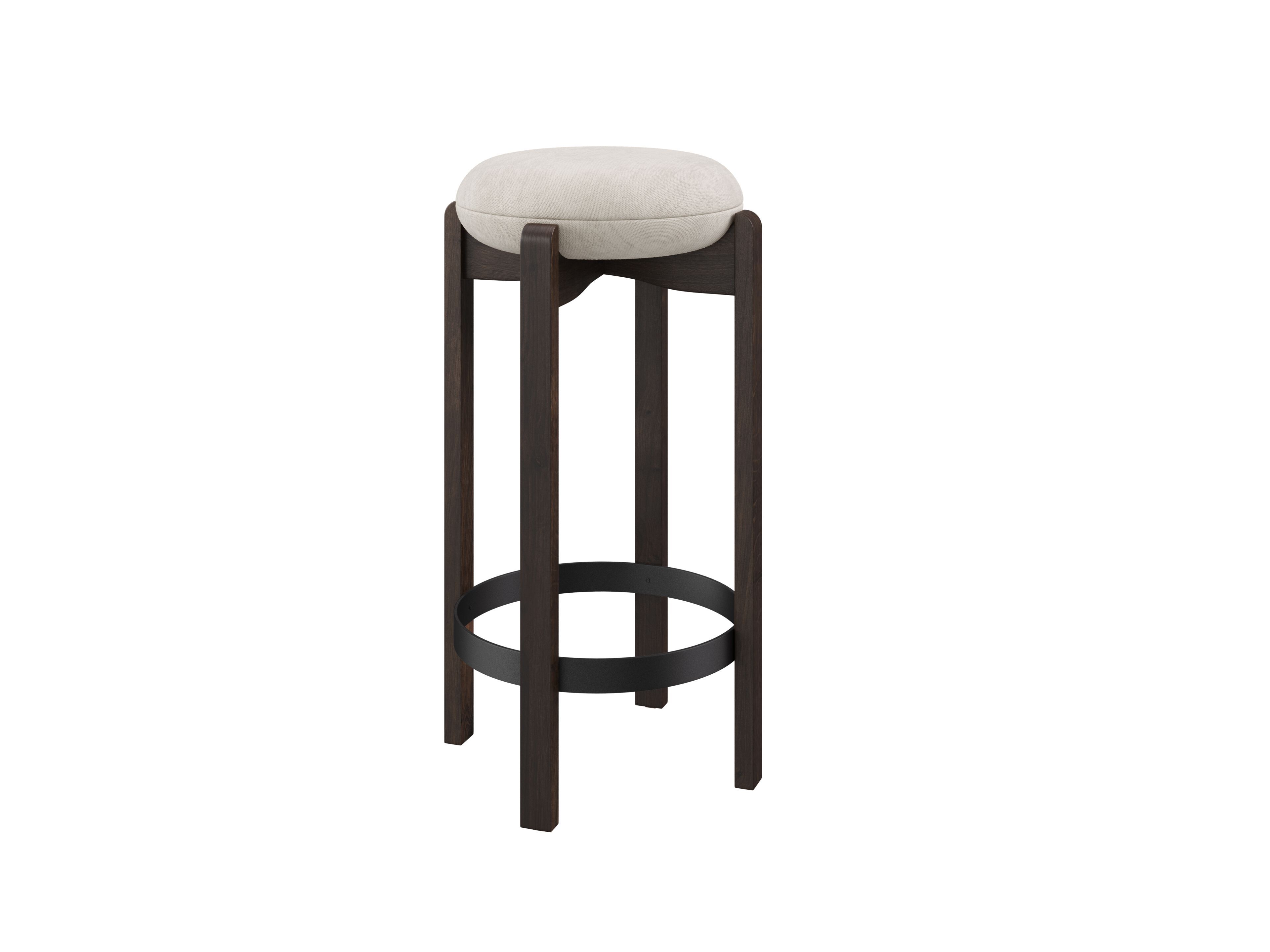 Высокий барный стул из бука DÔME DECO Nova ' 25 ARCH-00076835 - Вид №8