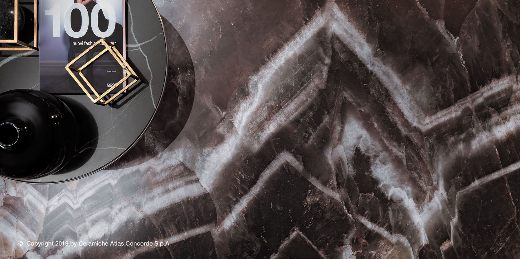 Пол из керамогранита с мраморным эффектом Atlas Concorde Marvel Dream ARCH-00135482 - Вид №12