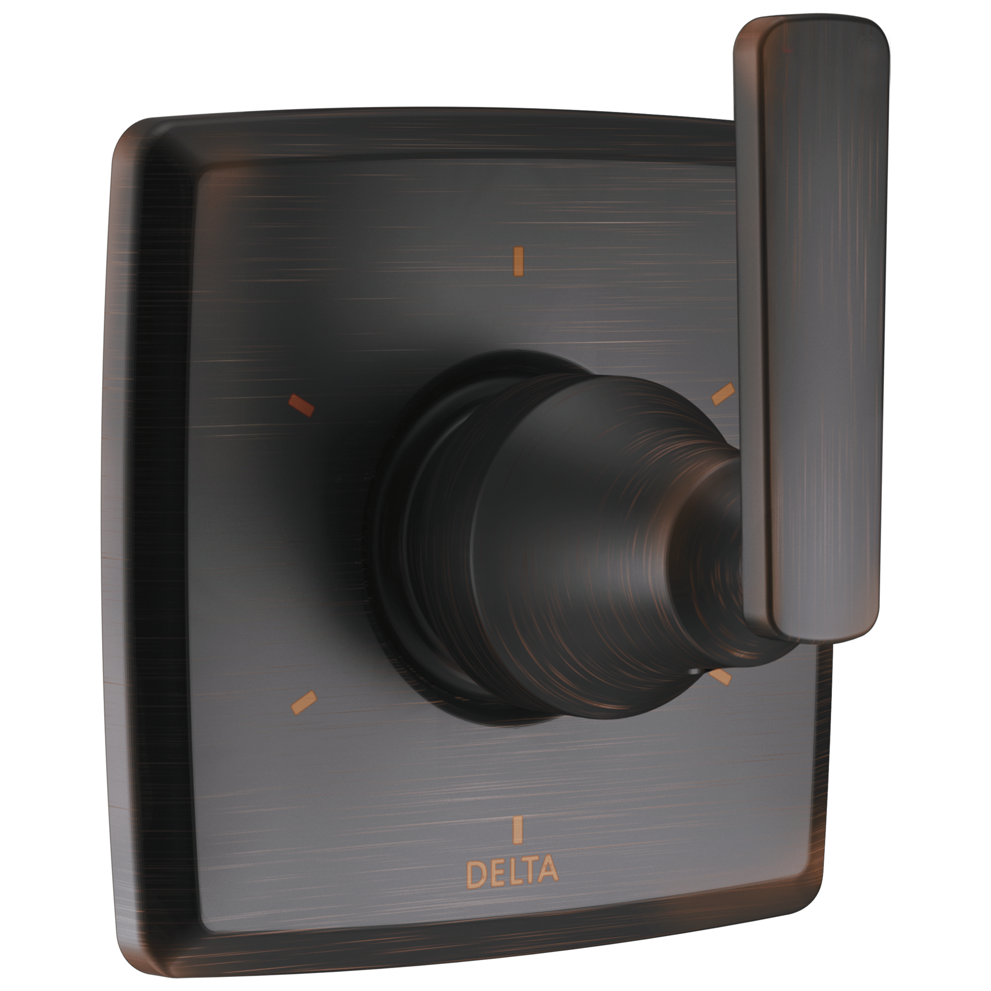 T11964-RB 3-портовая переключающая накладка с 6 позициями Delta Faucet Ashlyn Венецианская бронза 