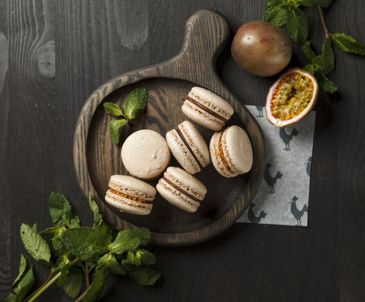 9401 Шоколадный макарон из кедровой муки Вкусляндия 