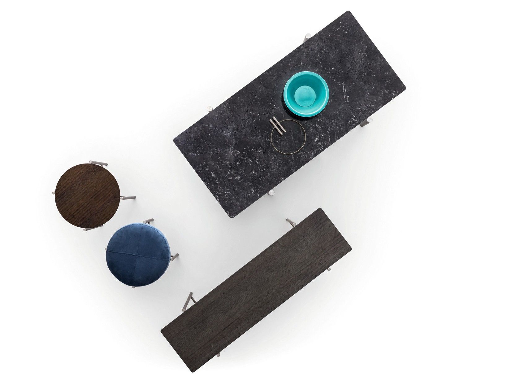 Круглый деревянный журнальный столик Ditre Italia Erys ARCH-00100277 - Вид №2