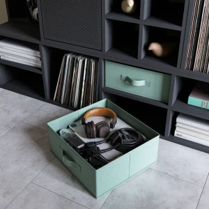 KONSENSA Органайзер для хранения с ручками, голубой 89388003