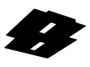 Алюминиевый светодиодный потолочный светильник