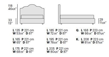 Контейнерная кровать Bolzan Dafne ARCH-00016914 - Вид №5