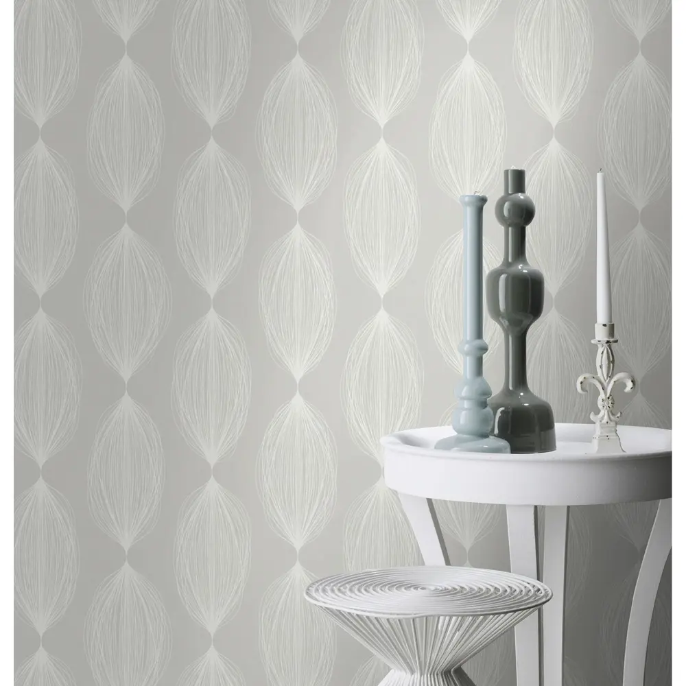 Обои бумажные Rasch Freja серые 0.53 м 200522 STLM-2083144 - Вид №5