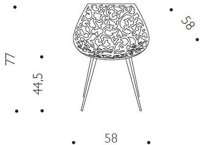 Driade Стул из нержавеющей стали с медной отделкой sun-id-1428076 - Вид №9