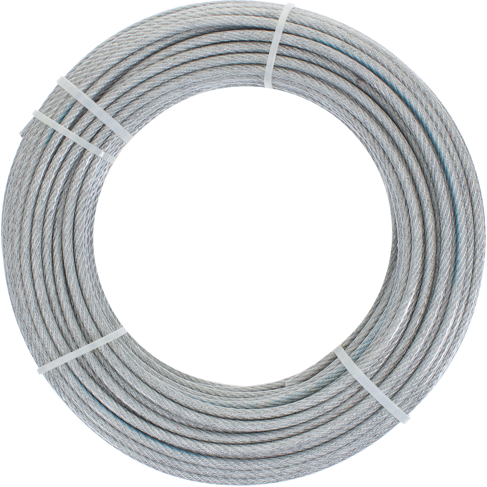 15956232 Трос стальной в оболочке PVC 3/4 мм 25 м, цвет цинк Santreyd  - Вид №2