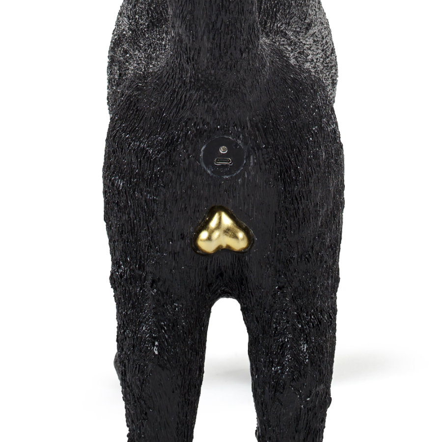 Светильник настольный Jobby The Cat, черный Seletti 15041 - Вид №10