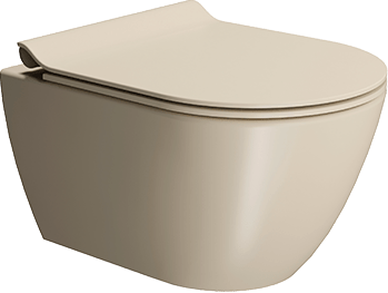 881608 Подвесной унитаз настенный Бежевый GSI ceramica  Италия  - Вид №1