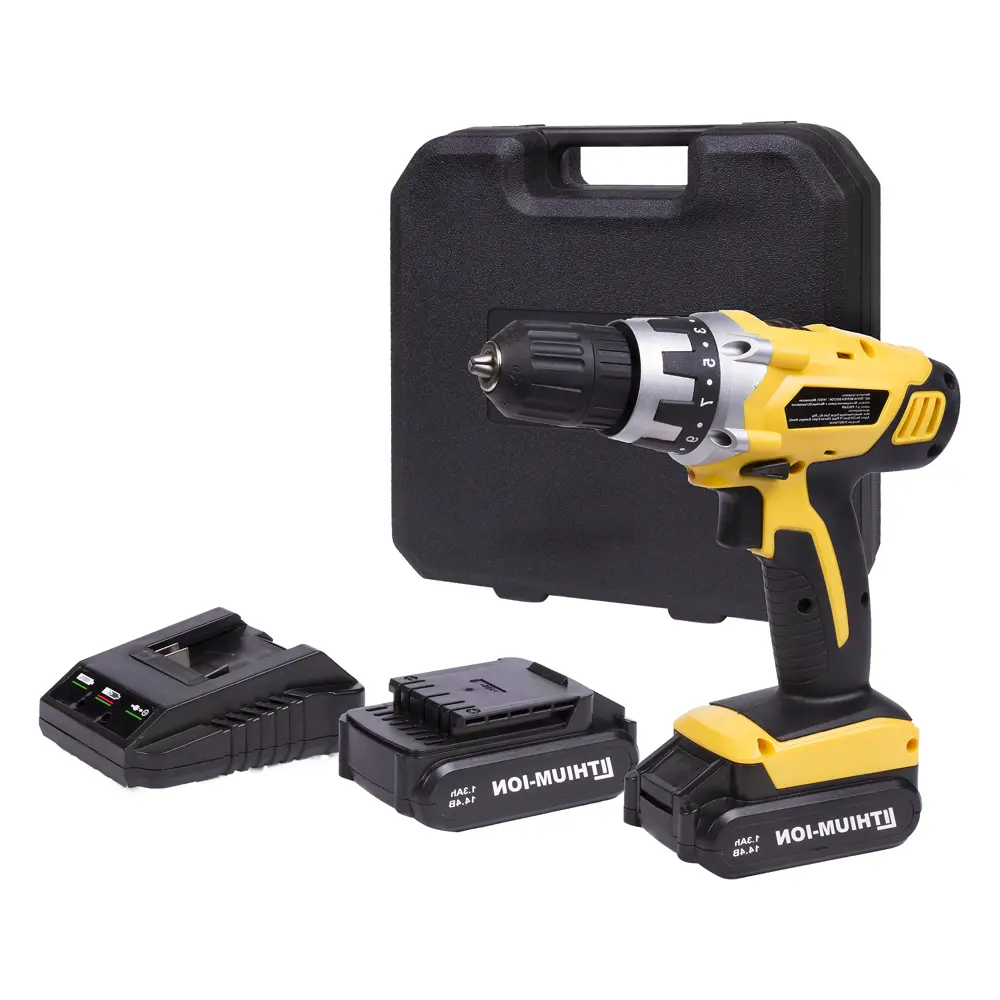 Шуруповерт, Li-ion 14,4 В, 1,3 Ач Santreyd STLM-2144133 - Вид №3