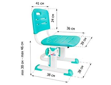 Детский стульчик Evo New синий MEALUX EVO  261650 Синий Santreyd  - Вид №1