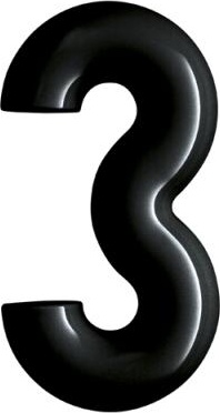 702.165.3 номера домов HEWI Türzubehör  - Вид №2