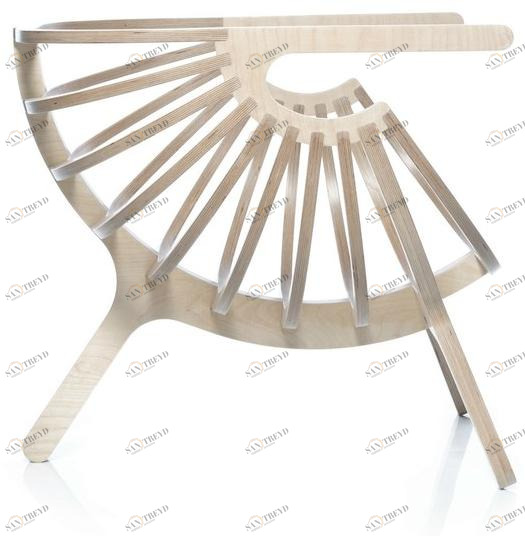 Branca Lisboa Кресло из фанеры с подлокотниками sun-id-1439003