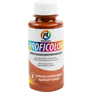 Колеровочная паста Profilux №8 100 гр цвет красно-коричневый 14714354 STLM-2063777
