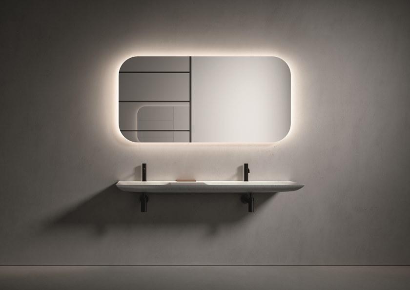 Подвесная раковина настенная овальная Boffi  белая sun-id-1357113 - Вид №1